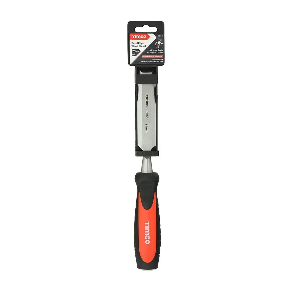 image 1 of Timco - Bevel Edge Wood Chisel (Size 25mm - 1 Each)