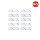 image 3 of Harris Seriously Good Walls And Ceilings Short Pile Paint Roller Sleeve (Pack of 10) - White - 4in