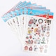 image 8 of 8 Sheets of 3D Window Stickers (216 Stickers)