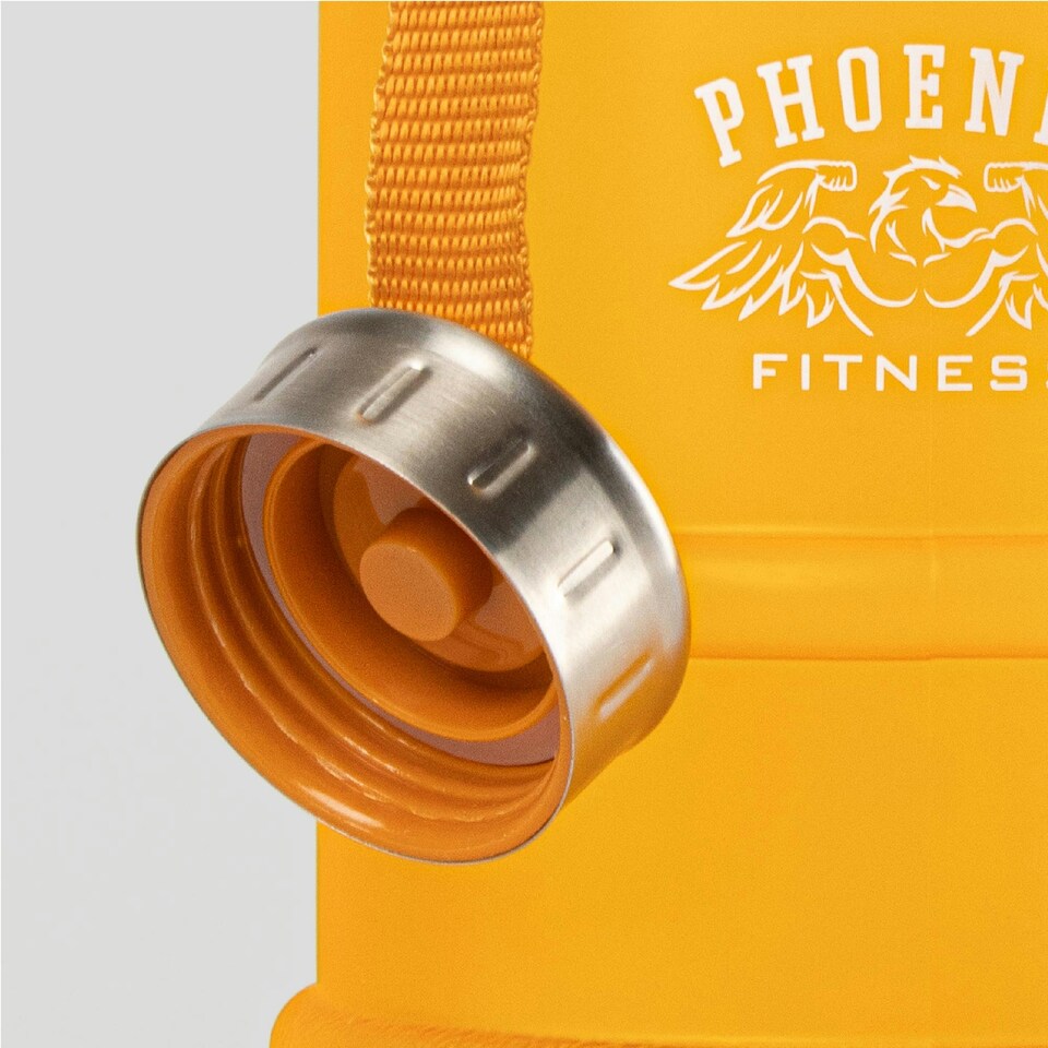 image 1 of Phoenix Fitness 2L Drinks Hydration Water Bottle - Orange