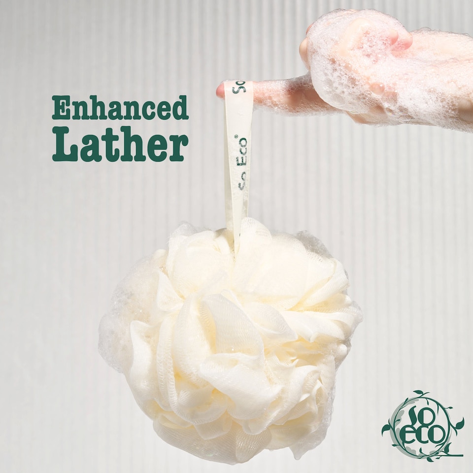 image 1 of So Eco Bath & Shower Pouf 3-Pack