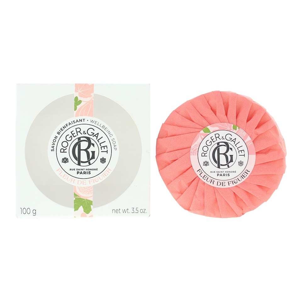 image 1 of Roger & Gallet Fleur De Figuier Wellbeing Soap 100g