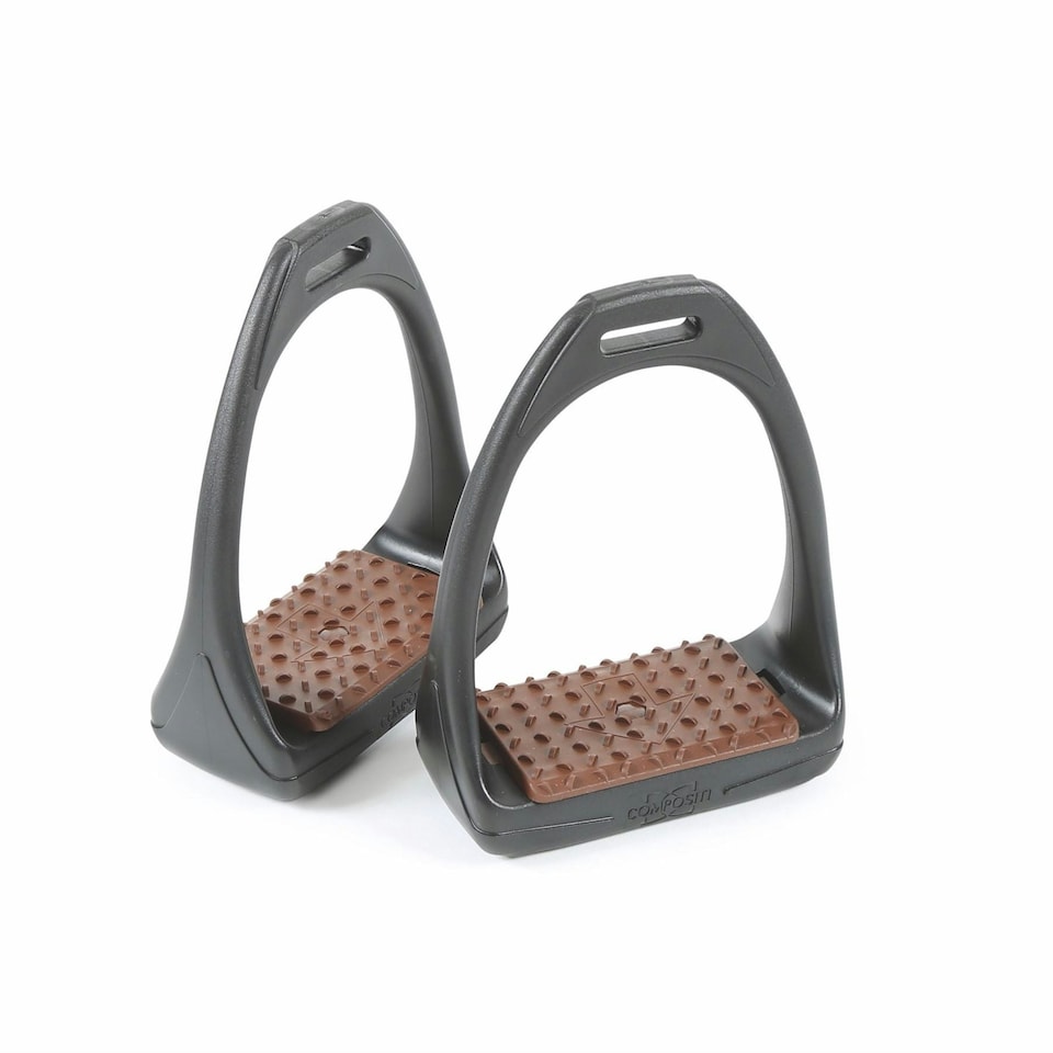 image 1 of Shires Compositi Reflex Stirrups Blue | One Size