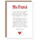 image 1 of Greeting Card Love Poem Role Play Game Nerd Fiancé Romantic