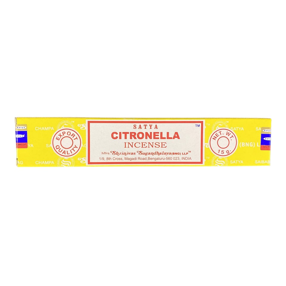 KAV Assorted 4 Pack Box Genuine Nag Champa Fragrance Incense Sticks Includes Joss for Home Supplies, Decor Citronella