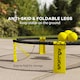 image 4 of SPORTNOW Spike Ball Set, Mini Beach Games Set with Net, 3 Balls and Pump