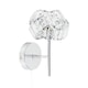 image 4 of ValueLights Hudson Silver Indoor Wall Light and G9 Capsule LED 3W Warm White 3000K Bulb