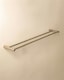 image 2 of Cosmic Wall-Mounted Towel Rail with Stainless Steel Matte Finish, 60 cm