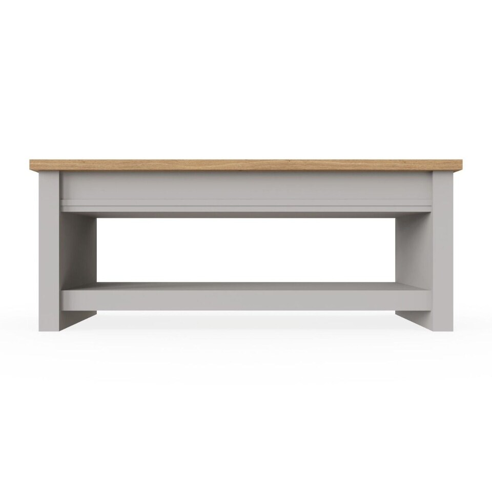 image 1 of Lisbon Grey Sliding Coffee Table