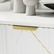 image 6 of HOMCOM Coffee Table, Living Room Table with Drawer and Open Shelves | White | 100W x 50D x 40Hcm