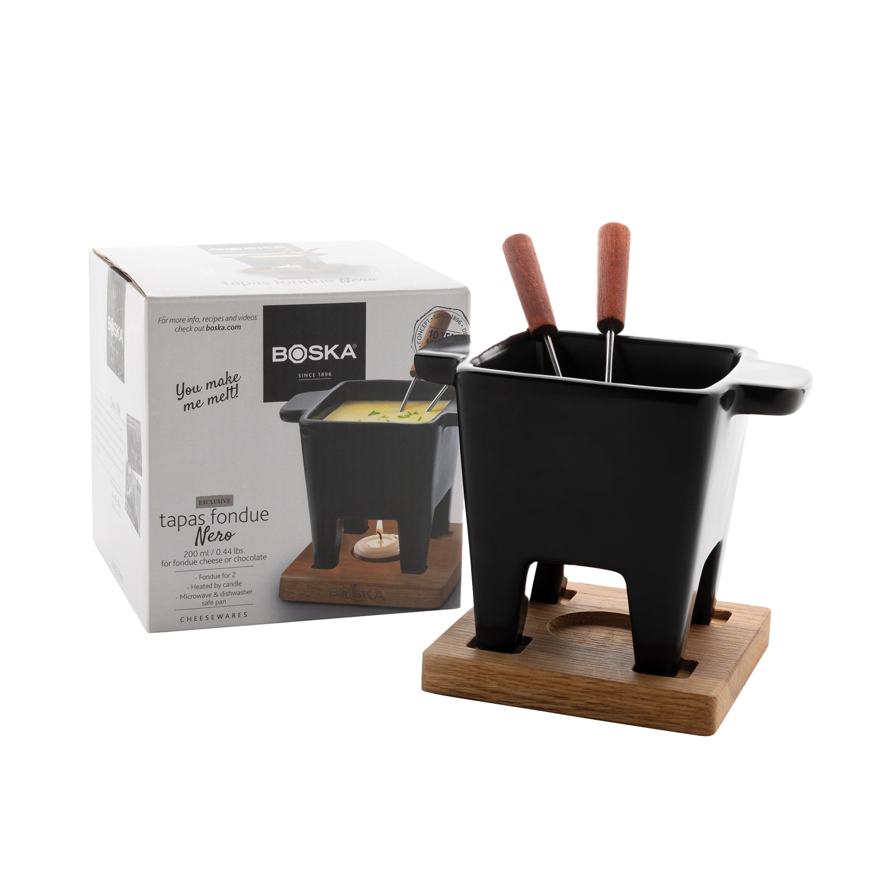 Boska Service à Fondue Bianco, 1 kit