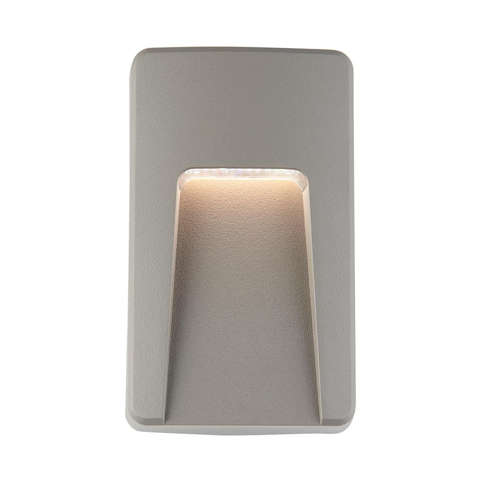 Netlighting Severus CCT LED Outdoor Surface Mounted Wall Guide Light Grey 300040006500K IP65