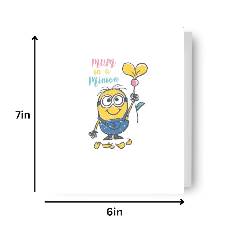 image 1 of Despicable Me Minions 'Mum In A Minions' Mother's Day Card