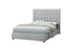 image 1 of Sareer 5FT Bailey Grey Bed Frame | Grey | King