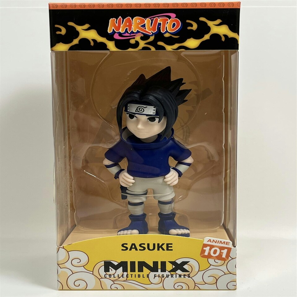 image 1 of Sasuke Naruto Shippuden 12 cm Collectible Figure Minix 11315