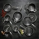 image 10 of Hairy Bikers 3 Pack HexGuard Non Stick 16 18 20 cm Saucepan Set Cooking Pots