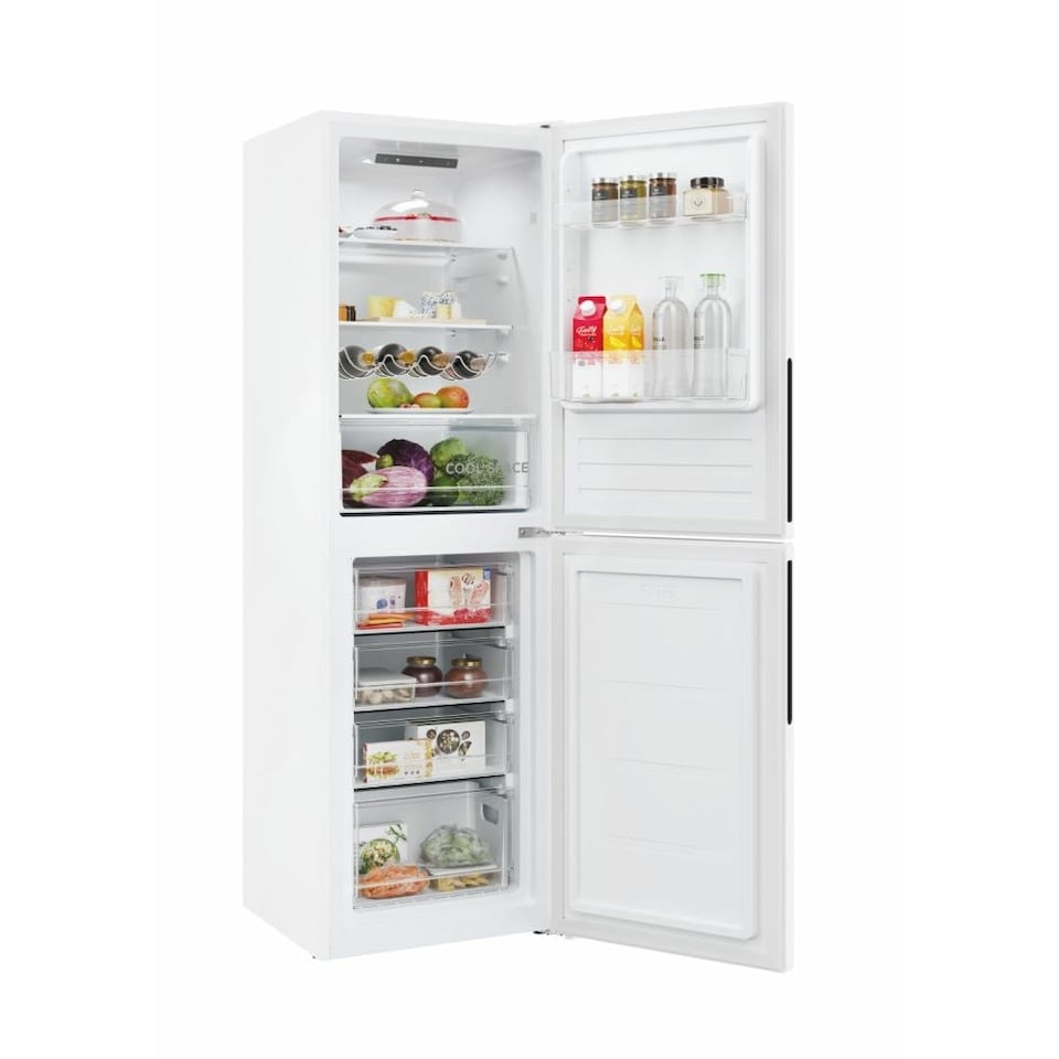 image 1 of Hoover HVCT3L517EWKR-1 - White Freestanding Low Frost Fridge Freezer - E energy