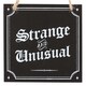 image 3 of Something Different Strange And Unusual Hanging Sign - Black/White - One Size