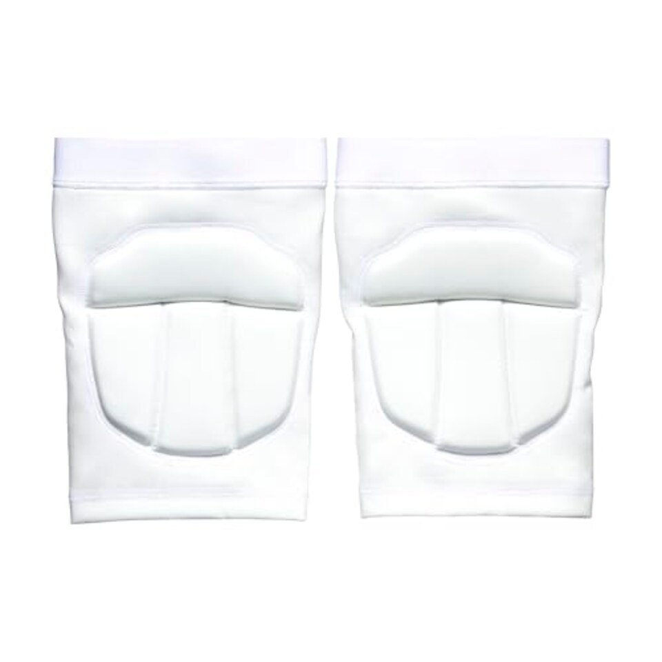 image 1 of Wilson Helix Volleyball Knee Pads - White - Small