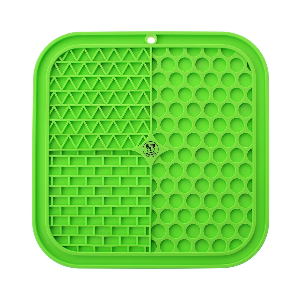 image 1 of Silicone Licking Mat - Providing Mental Stimulation and  Anxiety Relief - Green | Green