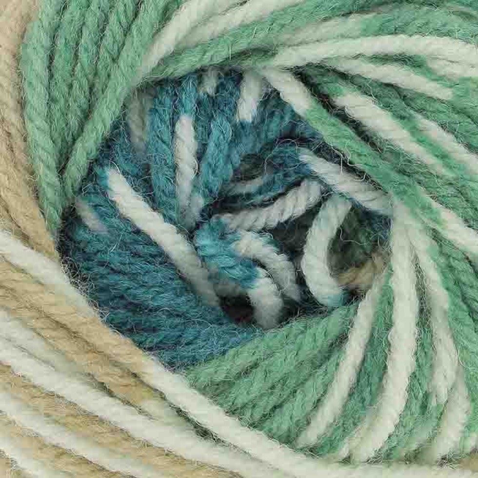 King Cole Turquoise Nordic Chunky Yarn (Value Pack 8 x 150g Balls) For Crochet, Knitting - 200m per ball