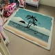 image 4 of Hello Summer (Rug) Blue | Medium: 80x150cm