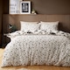 image 4 of Fusion Cow Print Duvet Cover Set Natural