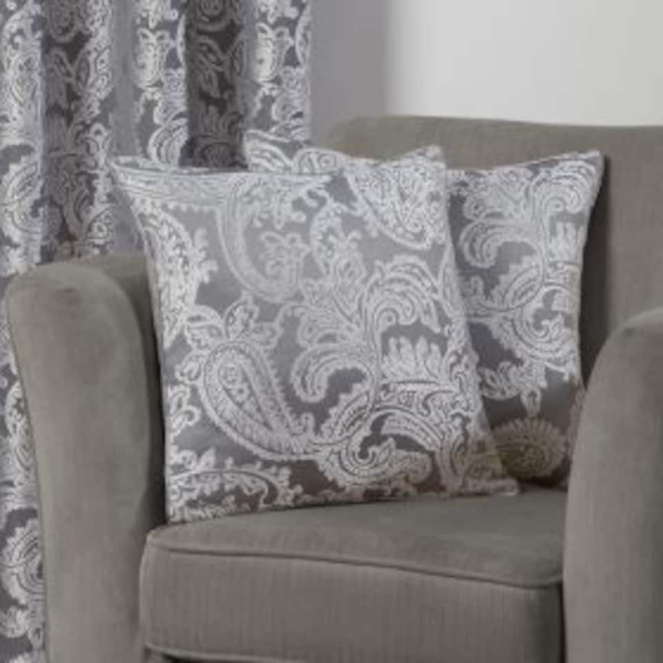 Cavendish Cushion Cover Grey | Grey | Grey