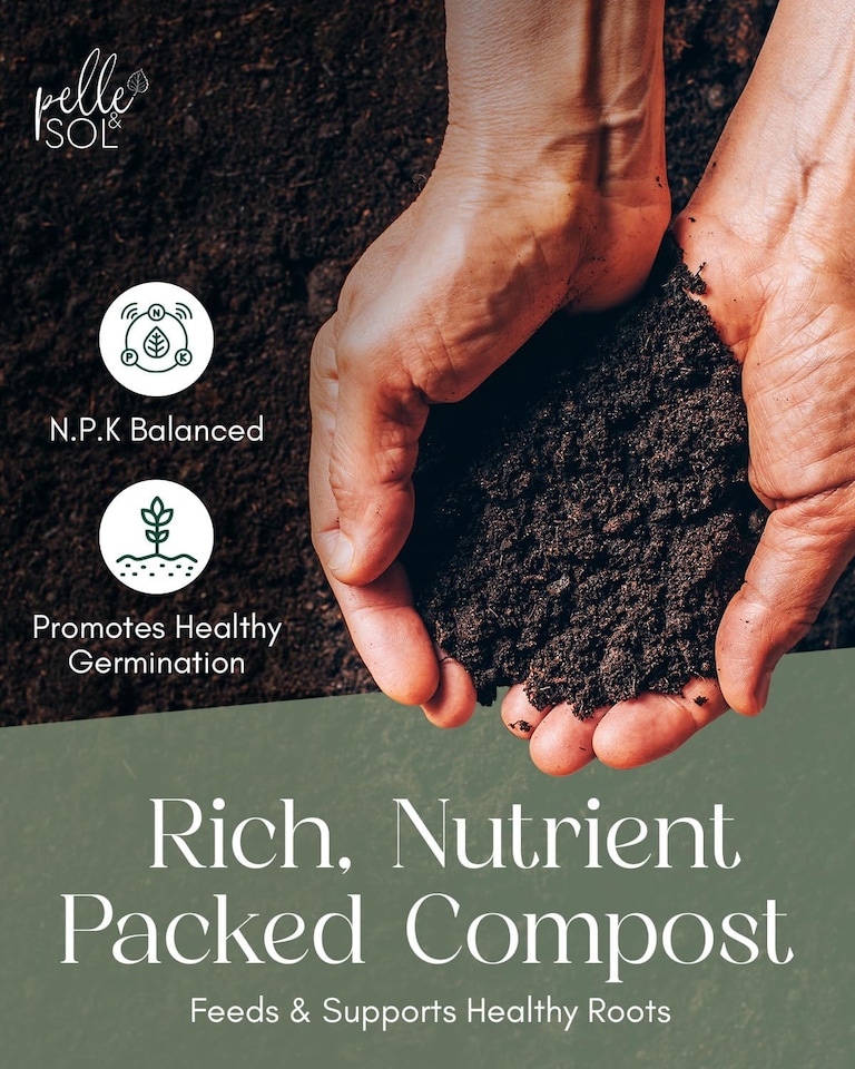 image 1 of Pelle & Sol 50L Multi Purpose Compost Peat Free Potting Soil