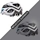 image 3 of Meteor Cycle Helmet Gruver MTB Bike Skateboard Scooter Safety Gear White | White | L