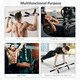 image 3 of HOMCOM Indoor Fitness Door Horizontal Bar Pull-ups Home Gym Upper Body Workout