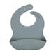 image 1 of Tiny Dining Baby Silicone Weaning Bib - Tradewinds | Blue | Tradewinds