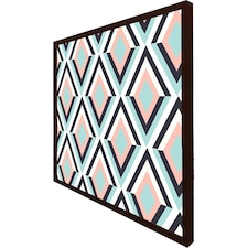 Geometric pattern (Picture Frame) Brown | XS