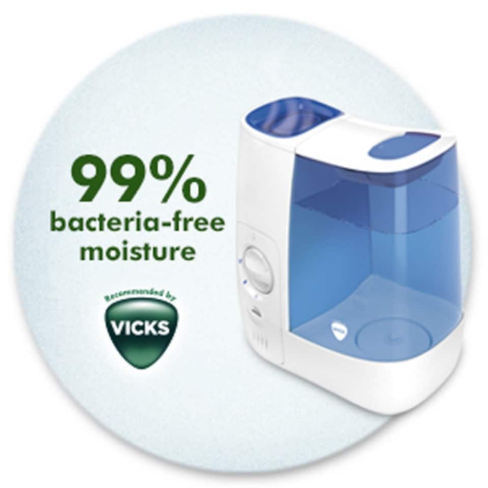 image 1 of Vicks Warm Mist Humidifier