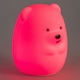 image 5 of BHS Glow Kid's LED Bear Table Lamp, White | White | White