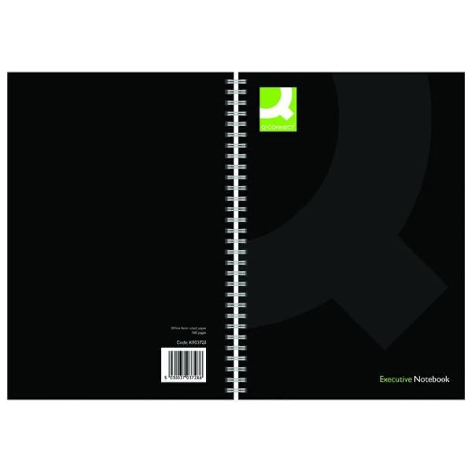 image 1 of Pack of 3 A5 Hardback Wirebound Black Books