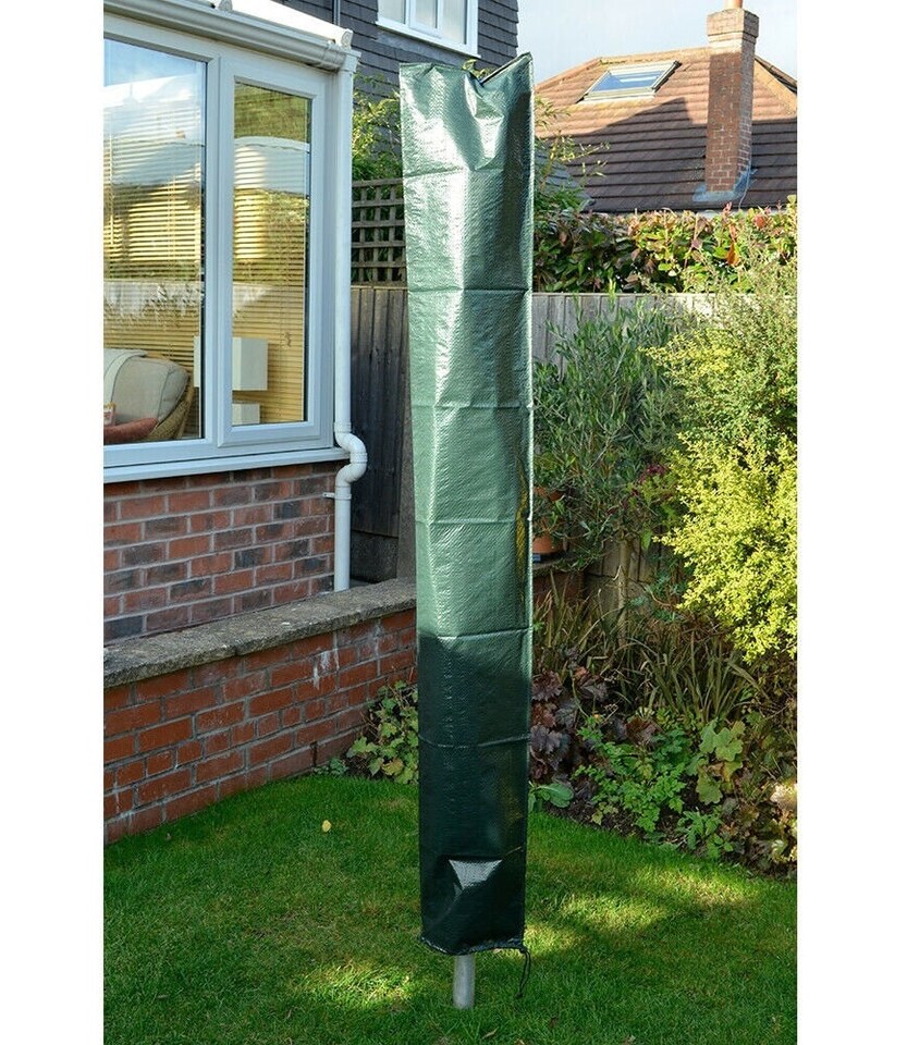 image 1 of Waterproof Heavy Duty Rotary Washing Line Cover Clothes Airer Garden Parasol
