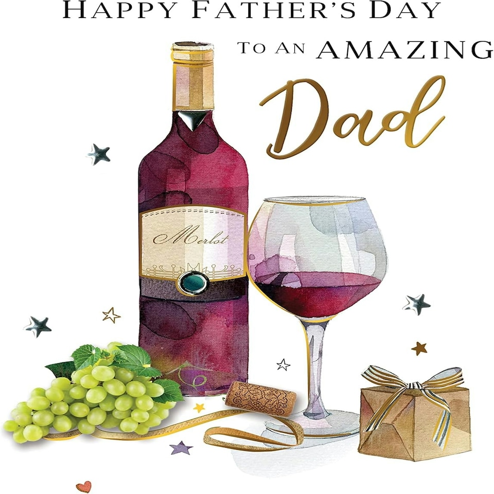 image 1 of Amazing Dad Happy Father's Day Card