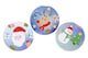 image 1 of Pack of 12 Round Christmas Notebooks 8cm