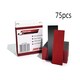 image 5 of Pack of 75 Red Magnetic Strip Name Tag Labels