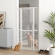 image 2 of PawHut 180cm Extra Tall Pet Gate Cat Gate with Narrow Gap, 77-104cm Wide