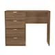 image 1 of Honshu 4 Drawer Vanity in Carini Walnut (Ready Assembled) | Brown | Carini Walnut