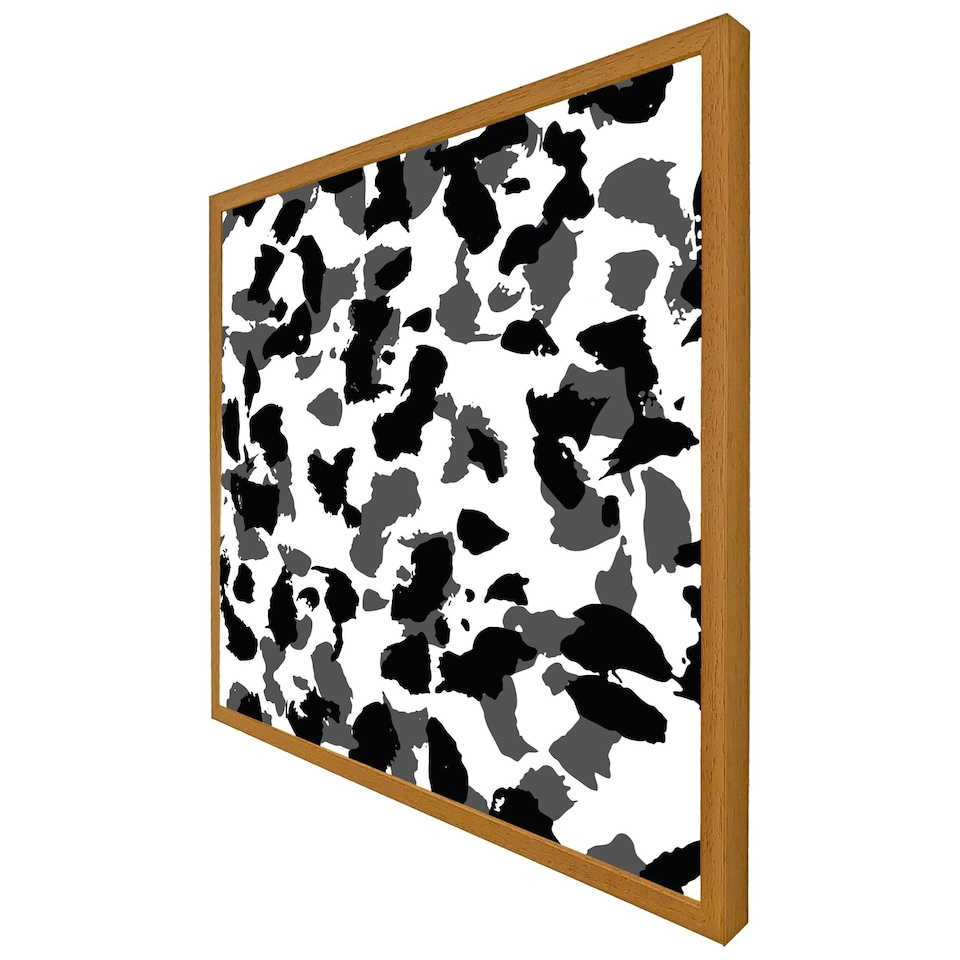 image 1 of Animal print (Picture Frame) Black | XL