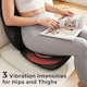 image 6 of HOMCOM Back Massager with Heat, Deep Tissue Massage Chair for Home Office
