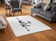 image 2 of Be Wild Inspirational Quote Rug | Multi