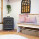 image 5 of Nicola Spring Square Velvet Cushion - 55cm x 55cm - Pink Pink