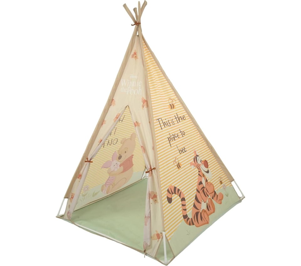 image 1 of Disney Winnie The Pooh Play Tent Kids Indoor Outdoor Teepee Den Toy Age 3+