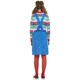 image 3 of Chucky Girls Halloween Costume Set - Blue/Red - 10-12 Years