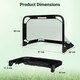 image 2 of COSTWAY Kids 3 x 2 FT Portable Pop-up Football Training Equipment
