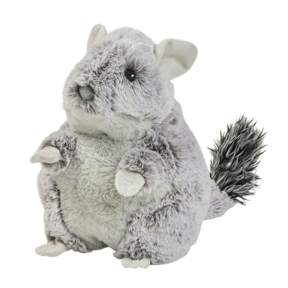 Warmies Plush Chinchilla Microwavable Weighted Teddy